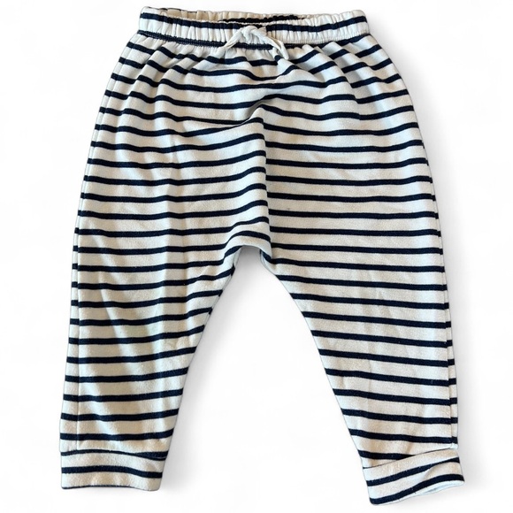 Old Navy Other - Old‎ Navy Navy Blue and White Stripe Joggers 18-24m
